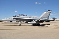164043 @ KBOI - Taxiing to Alpha. VMFA-314 Black Knights, MCAS Miramar, CA. - by Gerald Howard