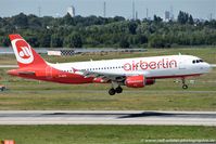 D-ABZL @ EDDL - Airbus A320-216 - AB BER Air Berlin - 3178 - D-ABZL - 17.08.2016 - DUS - by Ralf Winter