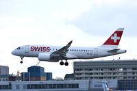 HB-JBC @ EGLC - Landing at London City. - by Graham Reeve