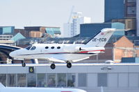 OE-FCB @ EGLC - Landing at London City. - by Graham Reeve