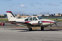 N322SP @ KFRG - Beech D55 Baron  C/N TE-531, N322SP - by Dariusz Jezewski www.FotoDj.com