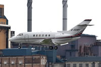 G-XCSP @ EGLC - Landing at London City Airport. - by Graham Reeve