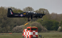 ZF343 @ EGXU - Over touchdown, rwy 21 Linton on Ouse - by Steve Raper