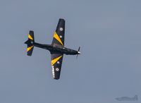 ZF287 @ EGXU - RAF Linton on Ouse 2019 Display Pilot conducting a practice display. - by Steve Raper