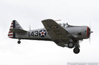 N27409 @ KFRG - North American AT-6D Texan Double Trouble C/N 49-3829, N27409 - by Dariusz Jezewski  FotoDJ.com