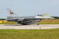 FA-107 @ LFRJ - SABCA F-16AM Fighting Falcon, Taxiing to flight line, Landivisiau Naval Air Base (LFRJ) Tiger Meet 2017 - by Yves-Q