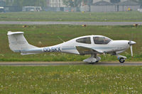 OO-SKX @ EBAW - Taxiing at Antwerp Airport.