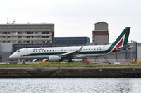 EI-RNE @ EGLC - Departing from London City Airport. - by Graham Reeve