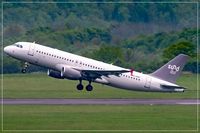 D-ASEF @ EDDR - Airbus A320-214 - by Jerzy Maciaszek