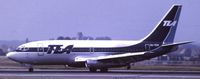 OO-TEM @ EBBR - Landing at Brussels 25L '80s - by j.van mierlo