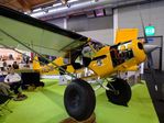 N162AW @ EDNY - Piper PA-18-150 Super Cub with Alaska bushwheels at the AERO 2019, Friedrichshafen - by Ingo Warnecke