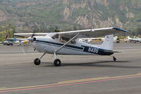 N485 @ SZP - 1959 Cessna 180B, Continental O-470 230 Hp, taxi back - by Doug Robertson
