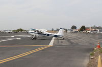 N485 @ SZP - 1959 Cessna 180B, Continental O-470 230 Hp, taking the active - by Doug Robertson