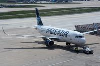 F-HBIX @ LFPO - Push-back of Aigle Azur A320 - by FerryPNL