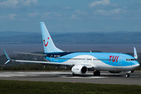 G-TAWW @ EGGD - Departing RWY 09 - by DominicHall