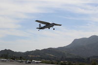 N485 - 1959 Cessna 180B, Continental O-470 230 Hp, another takeoff climb Rwy 22 - by Doug Robertson