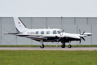 D-ISVK @ EGSH - Departing from Norwich. - by Graham Reeve