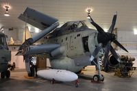 G-KAEW - Off airport. Former Royal Navy Gannet AEW.3 aircraft XL500 on display at the South Wales Aviation Museum, Picketston Businees Park, Saint Athan, Wales, UK. - by Roger Winser