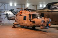 XZ729 - Off airport. Former Royal Navy Lynx helicopter coded 452/DT on display at the South Wales Aviation Museum, Picketston Business Park, Saint Athan, Wales,  UK. - by Roger Winser