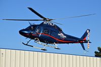 N776LF @ KBOI - Descending to the Life Flight ramp. - by Gerald Howard