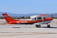 N71405 @ KBOI - Taxiing on Bravo. - by Gerald Howard
