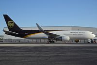 N313UP @ KBOI - Parked on the UPS ramp. - by Gerald Howard