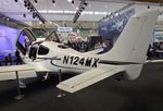 N124MX @ EDNY - Cirrus SR20 at the AERO 2019, Friedrichshafen