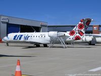 UR-UTY @ EDDK - Bombardier CRJ-200LR - UTair Ukraine wracked - 7122 - UR-UTY - 23.08.2016 - CGN