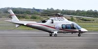 G-LITO @ EGFH - Visiting A-109S Grand operated by Castle Air as Castle 6. - by Roger Winser