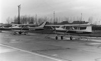 N2507J @ EBMB - Mid 1960's.STORED BY CESSNA.N3448S. - by Robert Roggeman