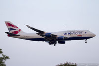 G-CIVI @ KJFK - Boeing 747-436 - Oneworld (British Airways)   C/N 25814, G-CIVI