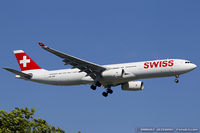 HB-JHM @ KJFK - Airbus A330-343 - Swiss International Air Lines  C/N 1355, HB-JHM