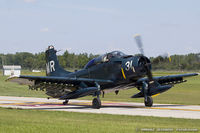 N62466 @ KYIP - Douglas EA-1E Skyraider  C/N 135178, N62466 - by Dariusz Jezewski www.FotoDj.com