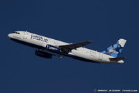 N715JB @ KJFK - Airbus A320-232 How's My Flying? Call 1-800-JetBlue - JetBlue Airways  C/N 3554, N715JB