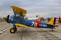 N7835B @ KYIP - Boeing A75N1(PT17) Stearman  C/N 75-4587, N7835B