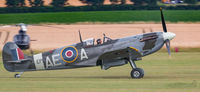 G-LFVB @ EGSU - Flying Legends - by Steve Raper