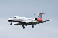 G-SAJB @ EGSH - Landing at Norwich. - by Graham Reeve
