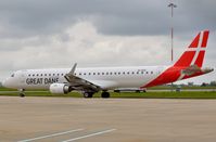 EI-GGC @ EGSH - Great Dane Airlines leaving Norwich for Dublin. - by keithnewsome