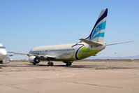N509CC @ KTUS - An Air Busan (of Korea) Boeing 737 that was scheduled to be renovated as of the photo date.  It was HL7513. After renovation, it went to Gran Colombia de Aviacion as HK-528.  WFU 8/2018.  It's a terrible picture but it was the only angle that I could get. - by Dave Turpie