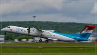 LX-LQD @ EDDR - De Havilland Canada DHC-8-402Q - by Jerzy Maciaszek
