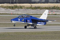 VH-DQJ @ YPJT - SIAI Marchetti SRL S-211. VH-DQJ Jandakot 10/05/19. - by kurtfinger