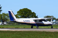G-RVRX @ EGSH - Departing from Norwich. - by Graham Reeve