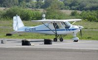 G-CISG @ EGFH - Visiting Ikarus. - by Roger Winser