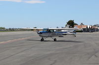 N704UT @ SZP - 1976 Cessna 150M, Continental O-200 100 Hp, taxi to Rwy 22 - by Doug Robertson