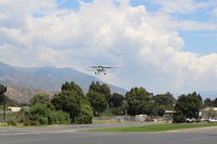 N5443L @ SZP - 1980 Cessna 152, Lycoming O-235-L2C 115 Hp, on final again Rwy 22 - by Doug Robertson