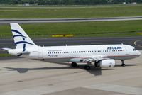 SX-DVW @ EDDL - Airbus A320-232 - A3 AEE Aegean Airlines - 3785 - SX-DVW - 23.05.2017 - DUS - by Ralf Winter