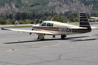 N58143 @ SZP - 1985 Mooney M20J 201 Special Edition, Lycoming IO-360 A&C 200 Hp, on Transient Ramp - by Doug Robertson