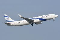 4X-EKP @ LFPG - Departure of ELAL B738 - by FerryPNL