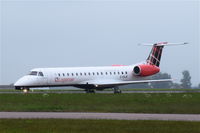 G-SAJK @ EGSH - Departing from Norwich. - by Graham Reeve