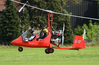 G-CIRH @ EGTH - Departing from Old Warden.